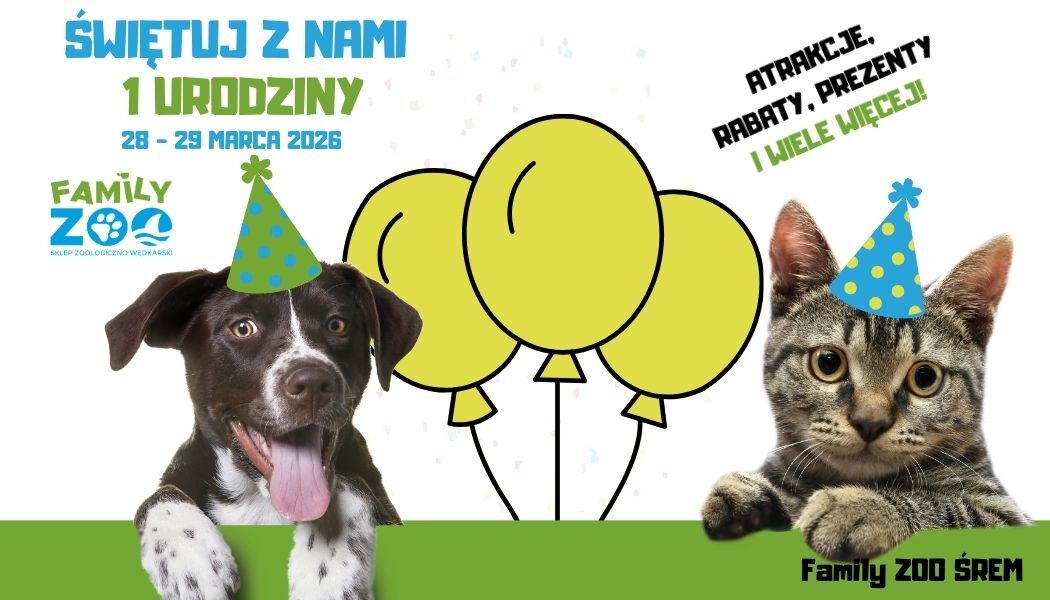 ŚWIĘTUJ Z NAMI 1 URODZINY! Family Zoo ŚREM 